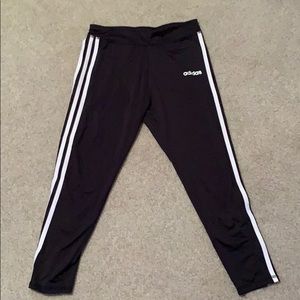 Striped adidas pants
